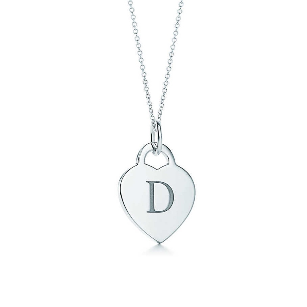 D charm tiffany necklace